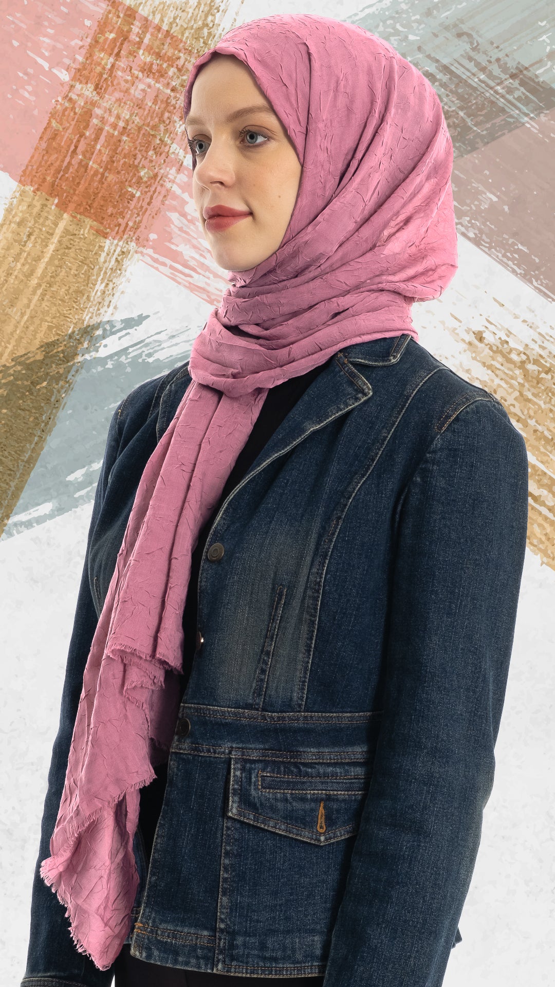 Fuchsia Pink Hijab