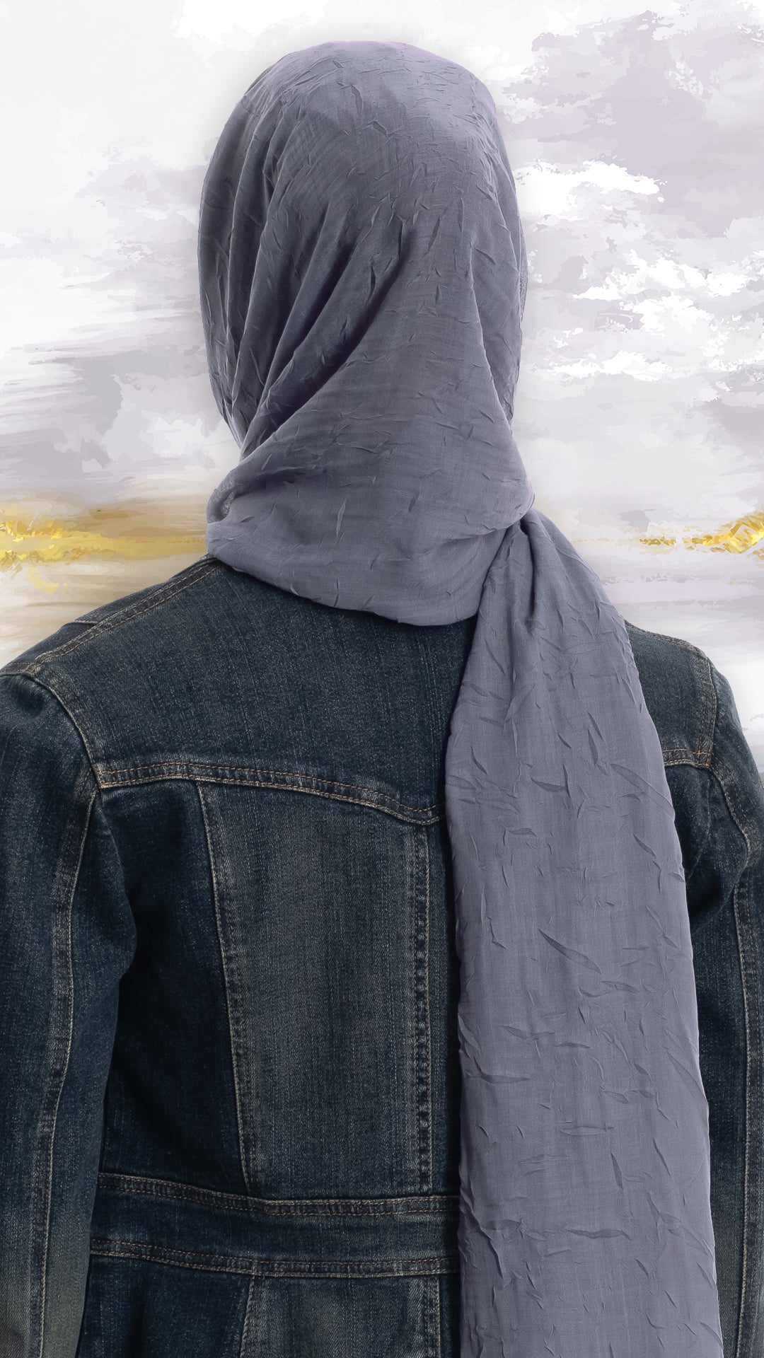 Mist Blue Hijab