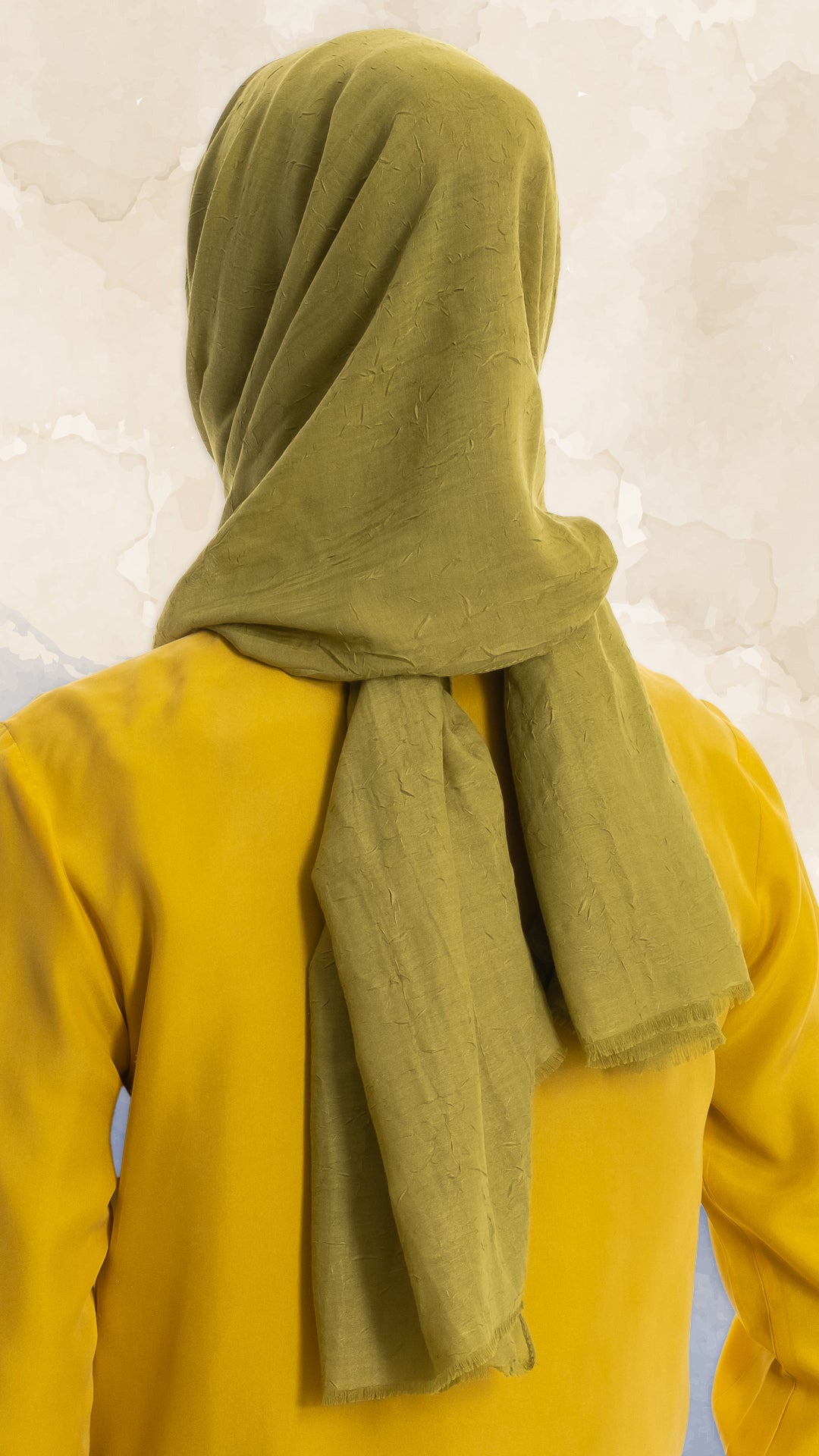 Mustard Shade Hijab