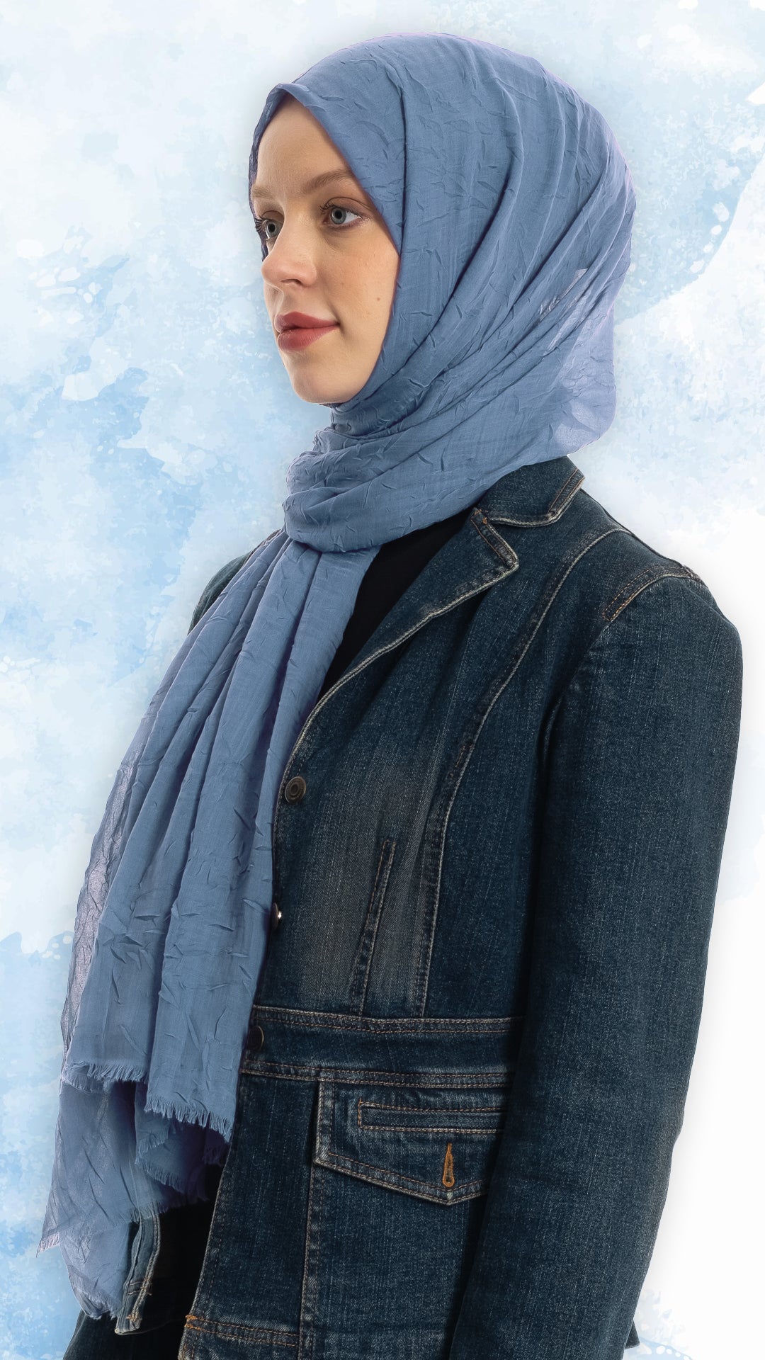 Sea Blue Hijab